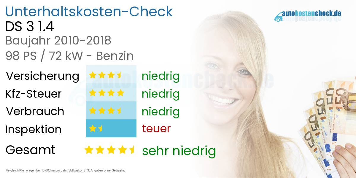 Unterhaltskosten DS 3 1.4