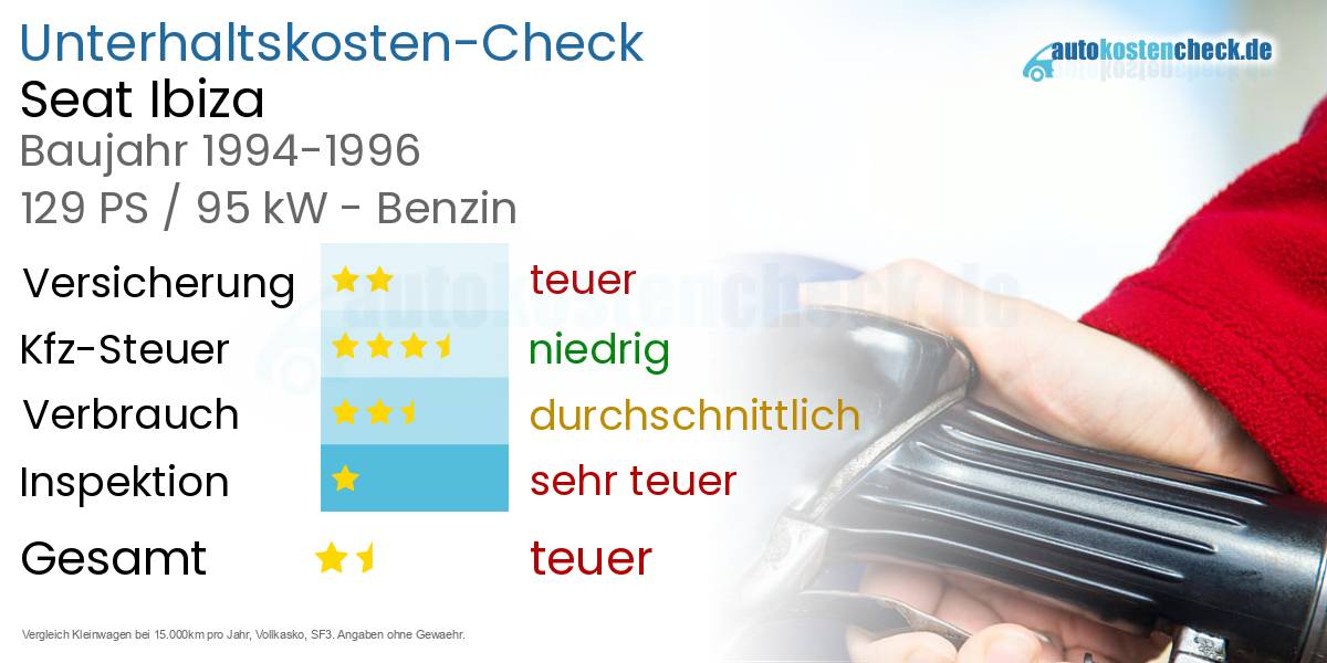 Unterhaltskosten Seat Ibiza 