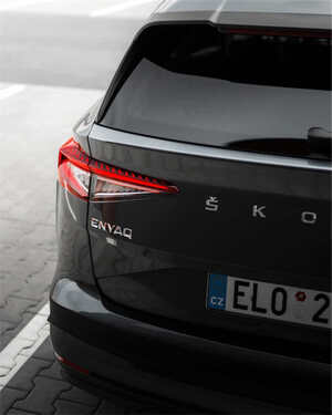 Black is beautiful, gilt auch für den Enyaq