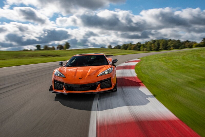 Corvette Z06 auf der Rennstrecke