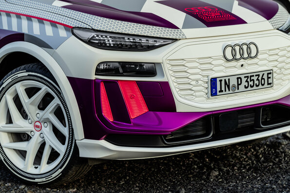Q6 e-tron Scheinwerfer und Tagfahrlicht