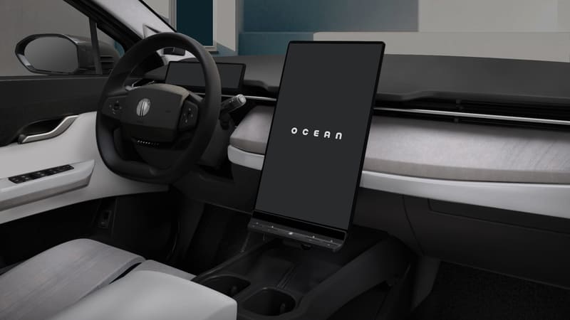 Interieur des Fisker Ocean