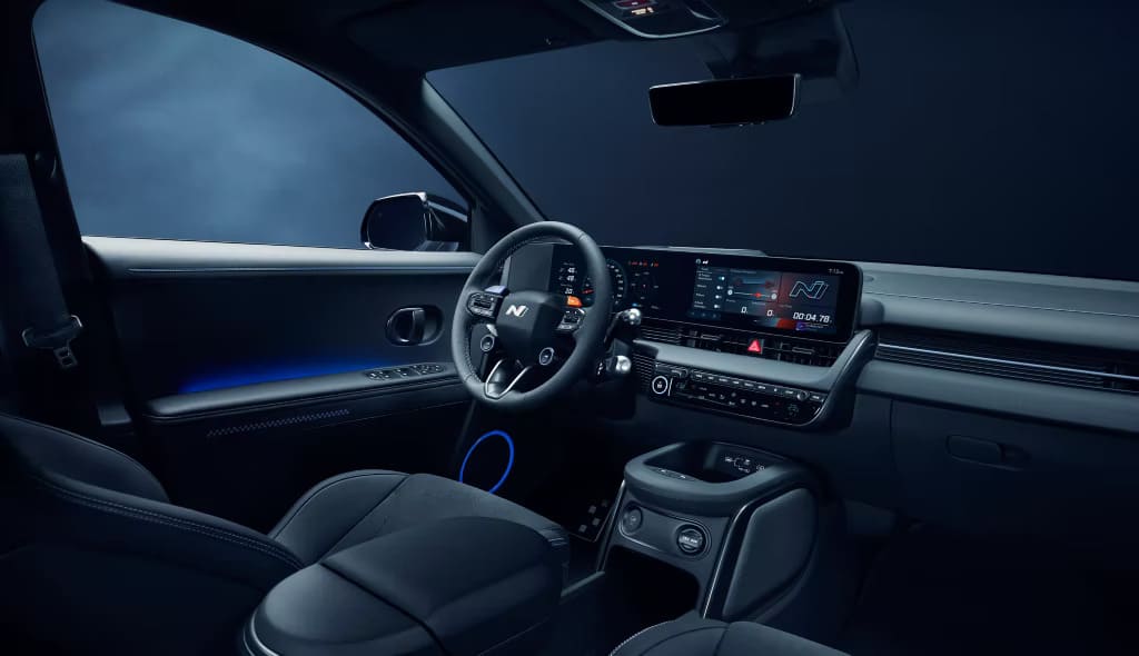 Cockpit des Ioniq 5 N